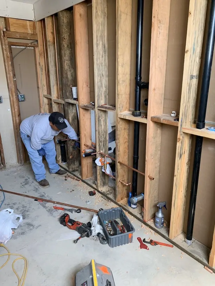 Commercial rough-in plumbing for Water Heater Replacement in Singing Hills